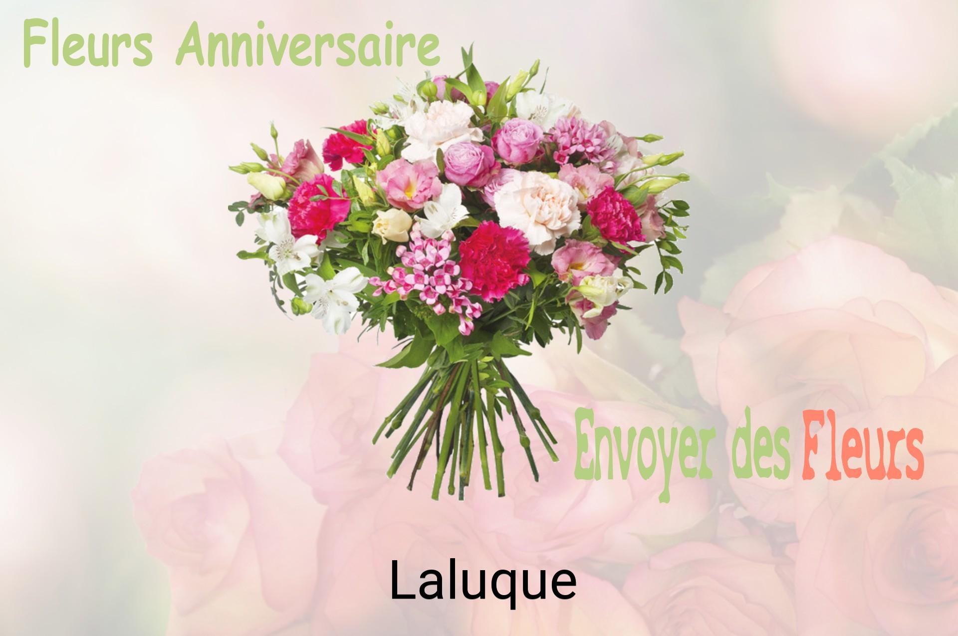 Bouquet de fleurs d’anniversaire livré à Laluque