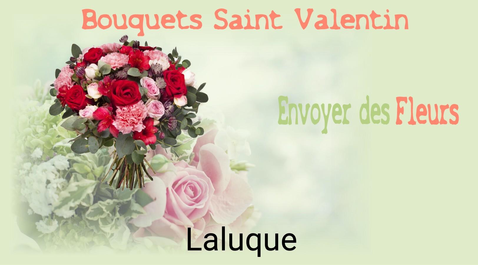 Roses de Saint-Valentin livrées à Laluque